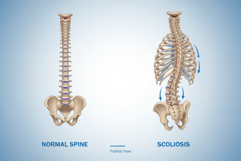 Scoliose légère chez l’adulte : comment repérer les premiers signes avant la douleur chronique