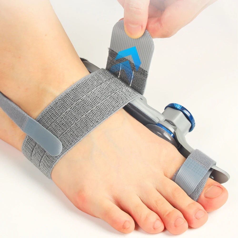 Attelle corrective hallux valgus avec molette de réglage