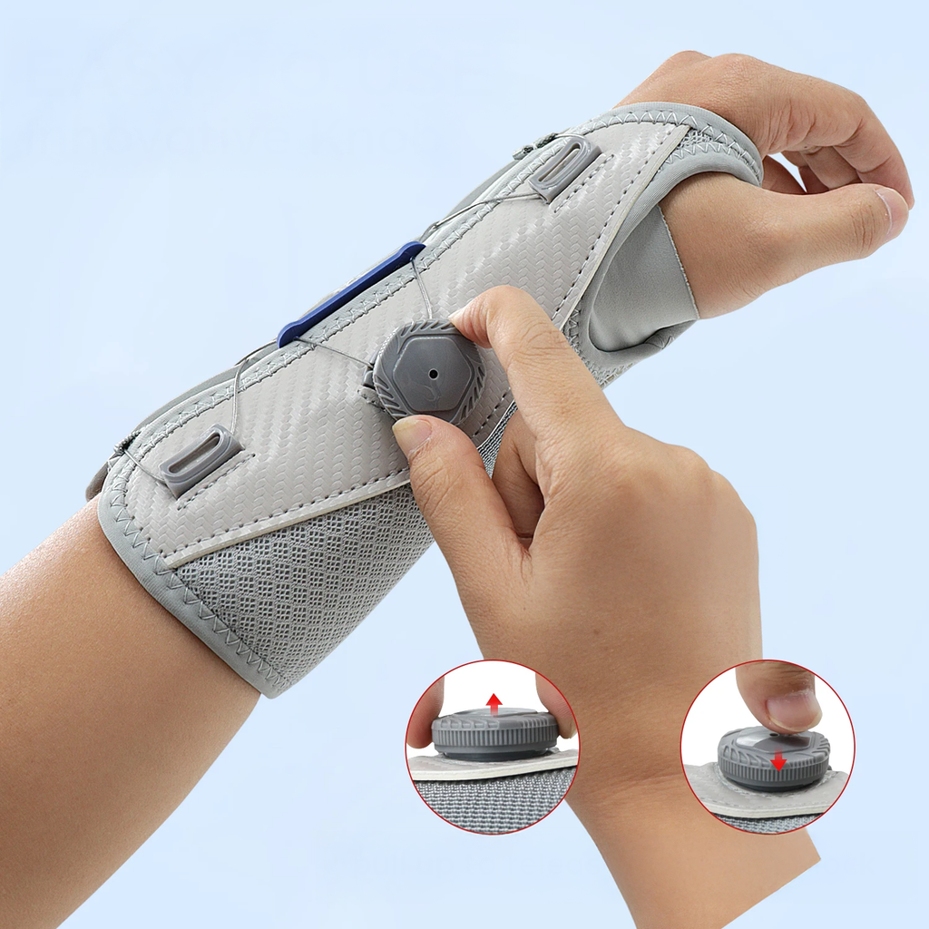 Attelle poignet canal carpien à réglage rapide