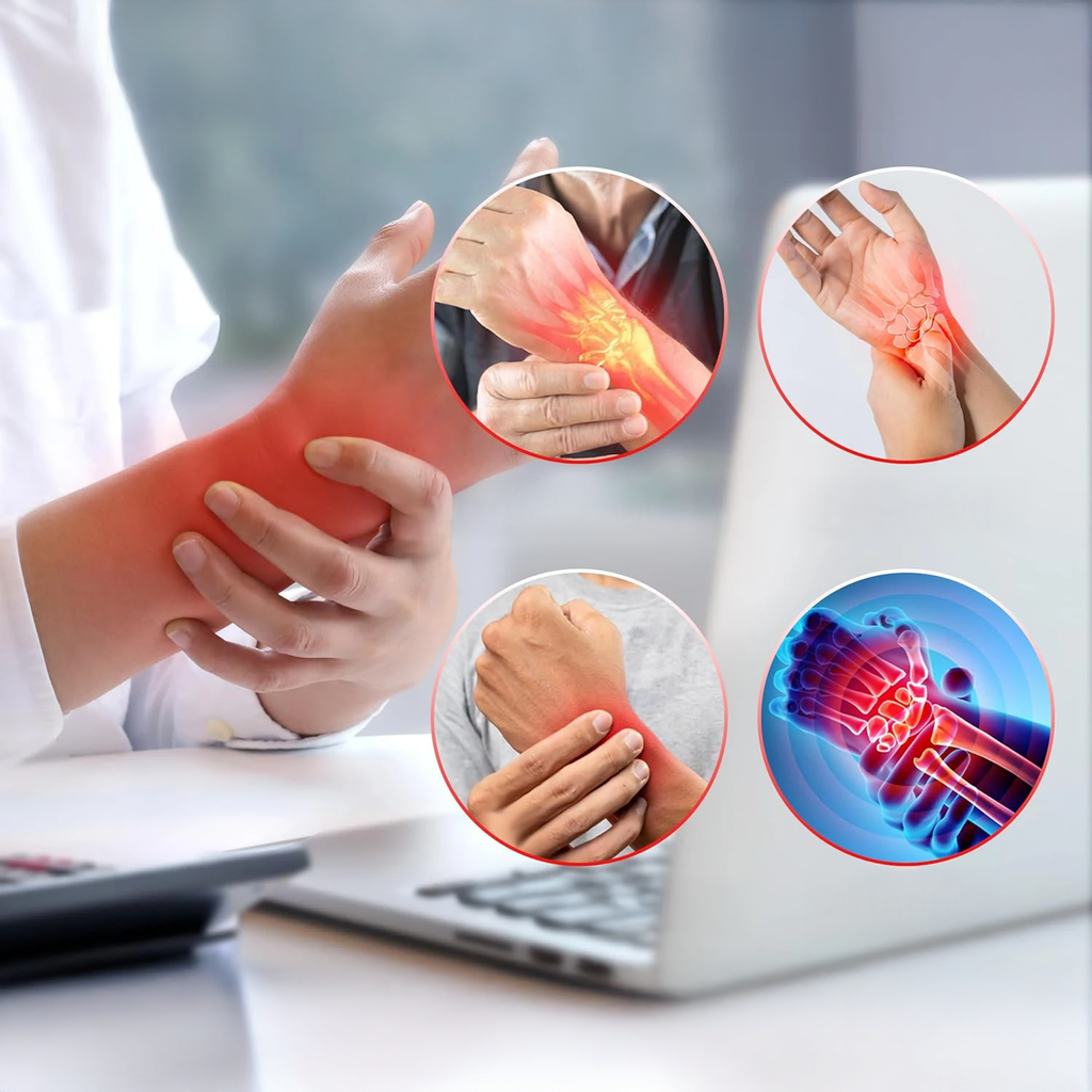 Attelle poignet canal carpien à réglage rapide