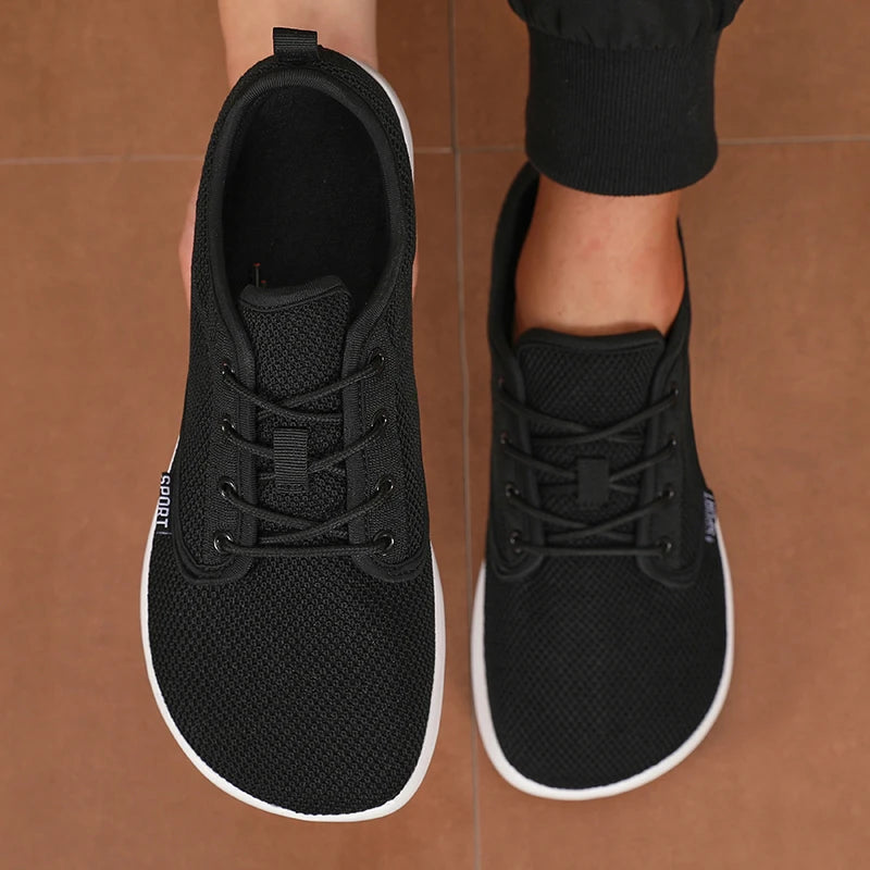 Chaussures barefoot femme respirantes