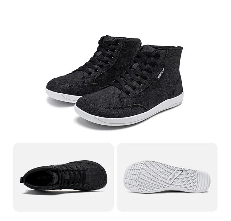 Chaussures barefoot montantes