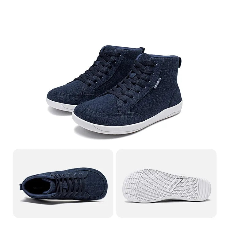 Chaussures barefoot montantes