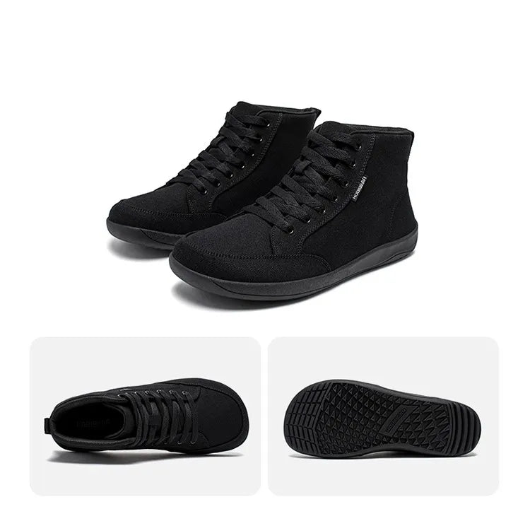 Chaussures barefoot montantes