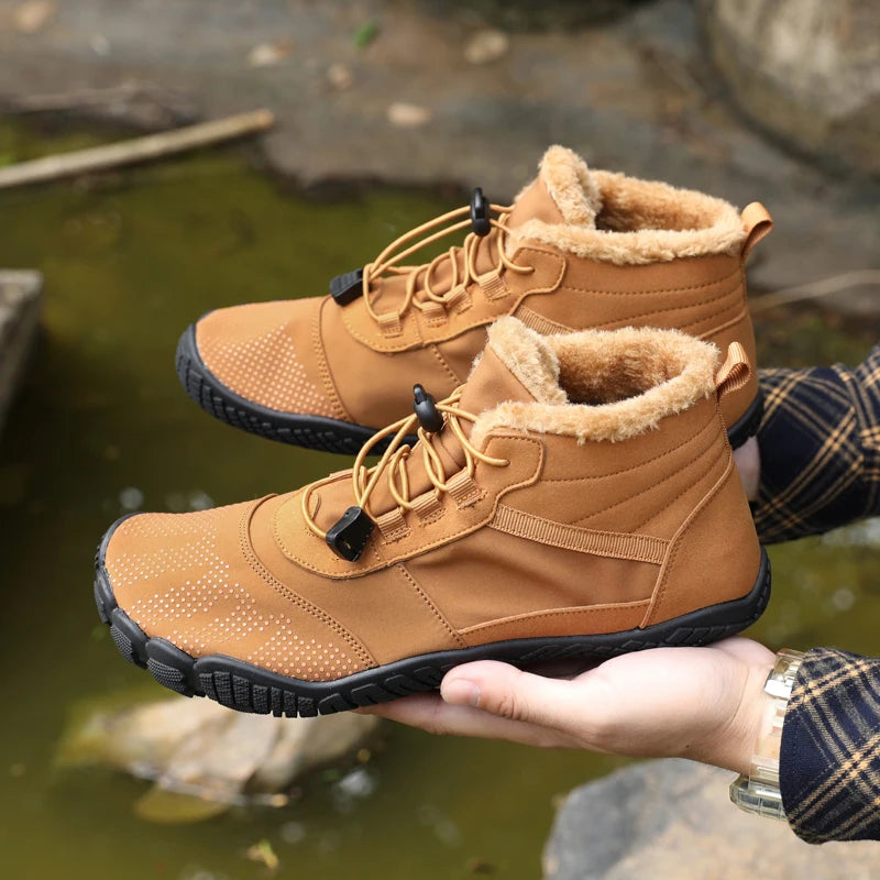 Chaussures barefoot montantes imperméables