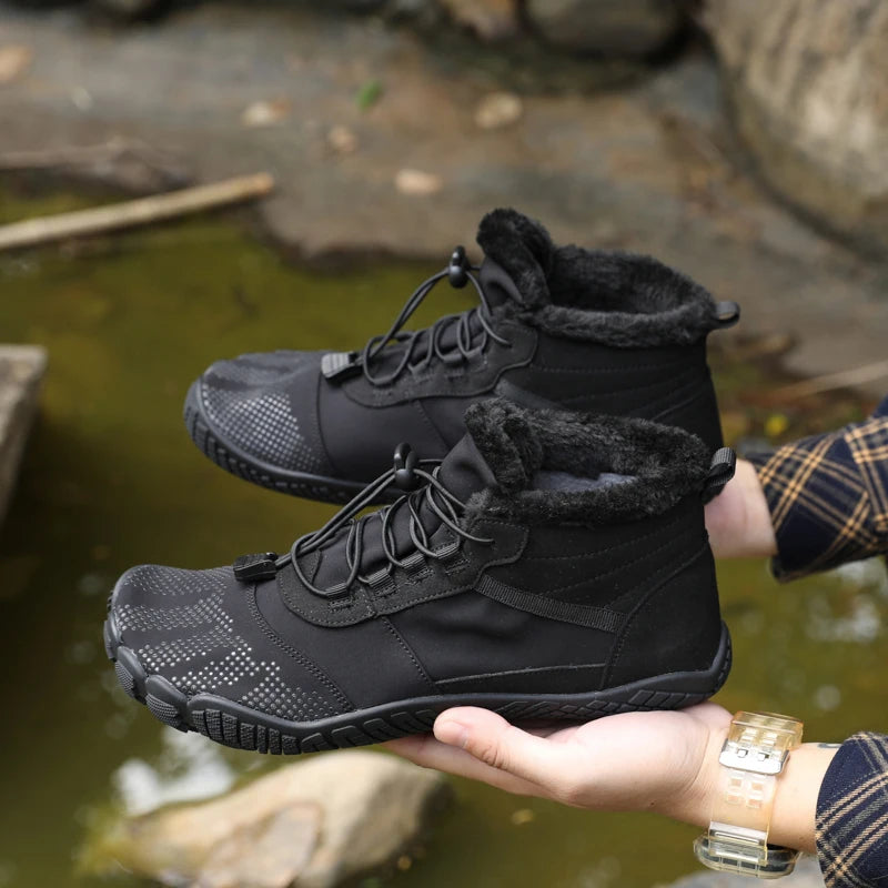 Chaussures barefoot montantes imperméables