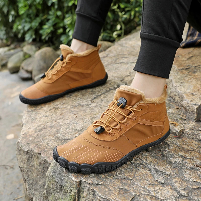 Chaussures barefoot montantes imperméables