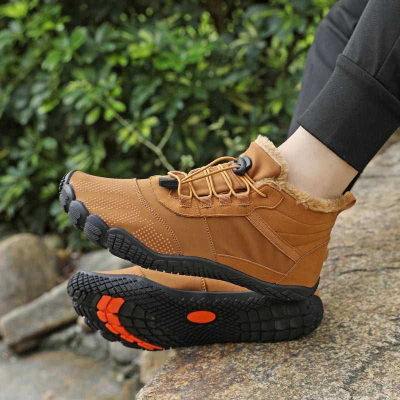 Chaussures barefoot montantes imperméables