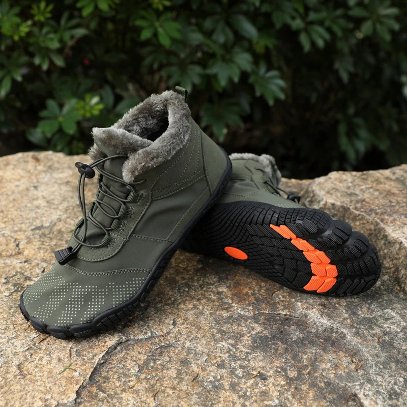 Chaussures barefoot montantes imperméables