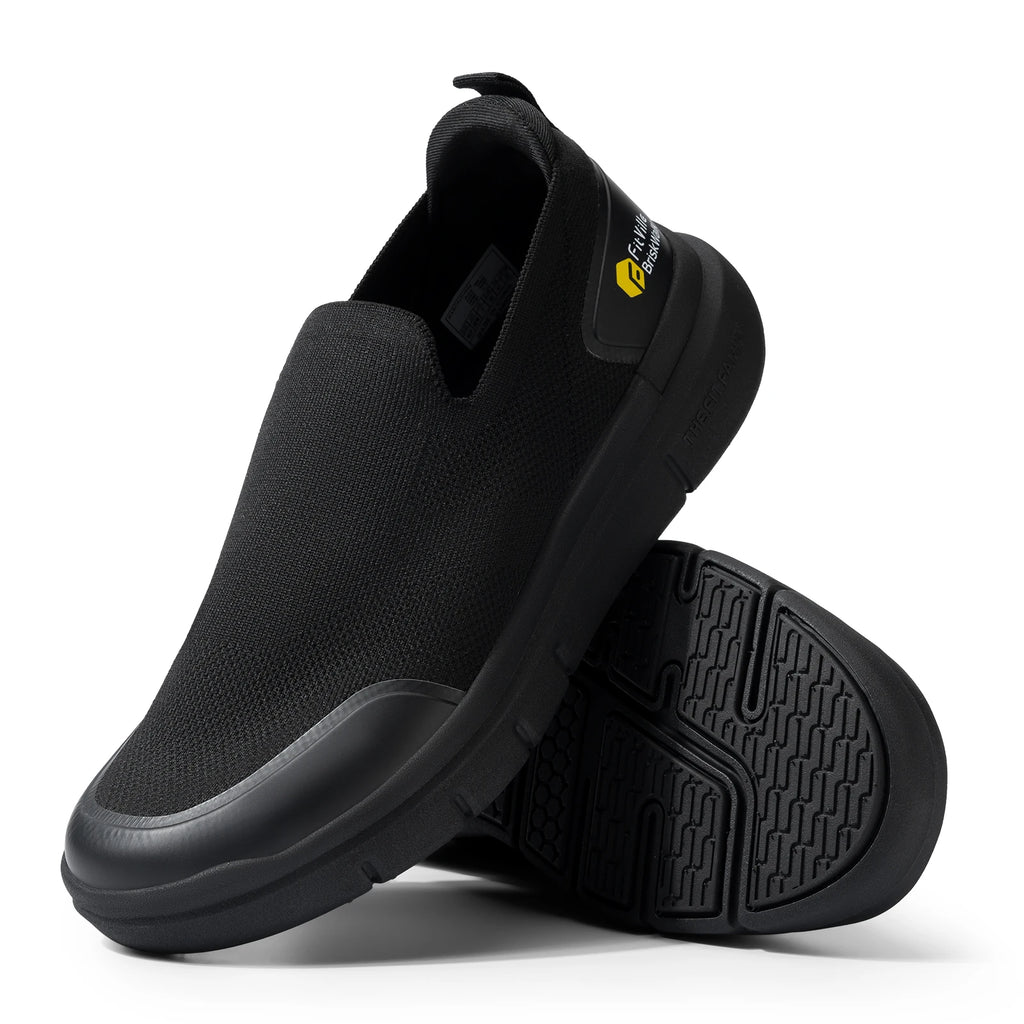 Chaussures orthopédiques avec soutien talon et enfilage facile