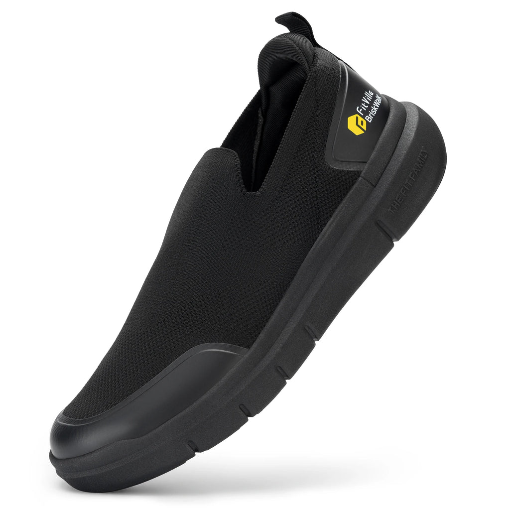 Chaussures orthopédiques avec soutien talon et enfilage facile