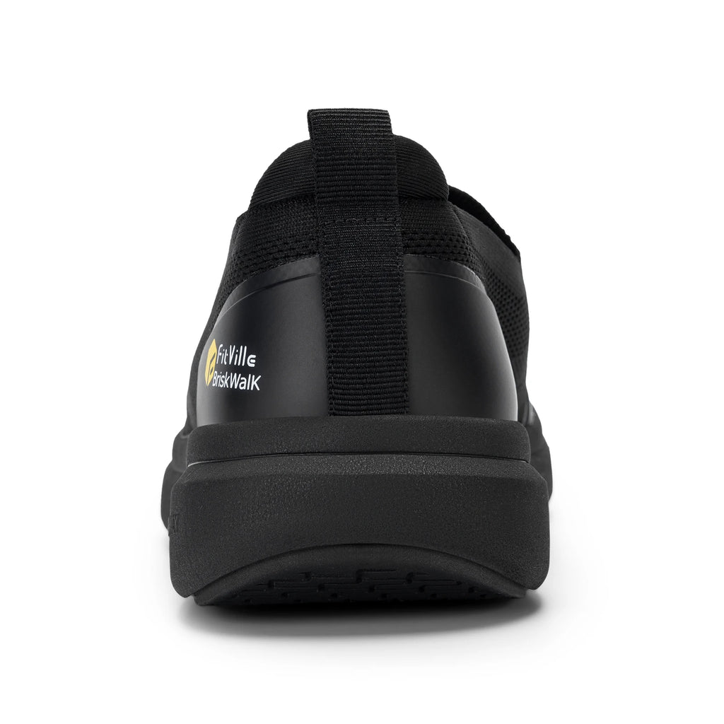 Chaussures orthopédiques avec soutien talon et enfilage facile