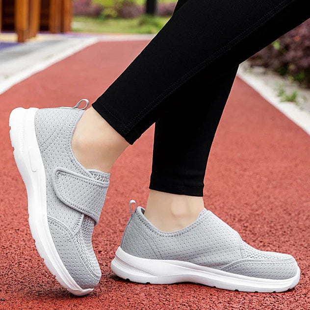 Chaussures orthopédiques unisexe à scratch pour pieds sensibles