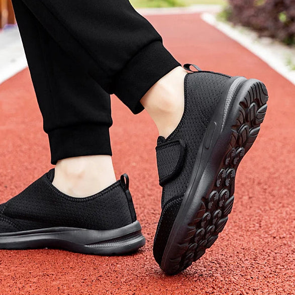 Chaussures orthopédiques unisexe à scratch pour pieds sensibles