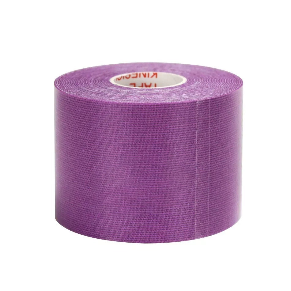 Taping genou arthrose violet