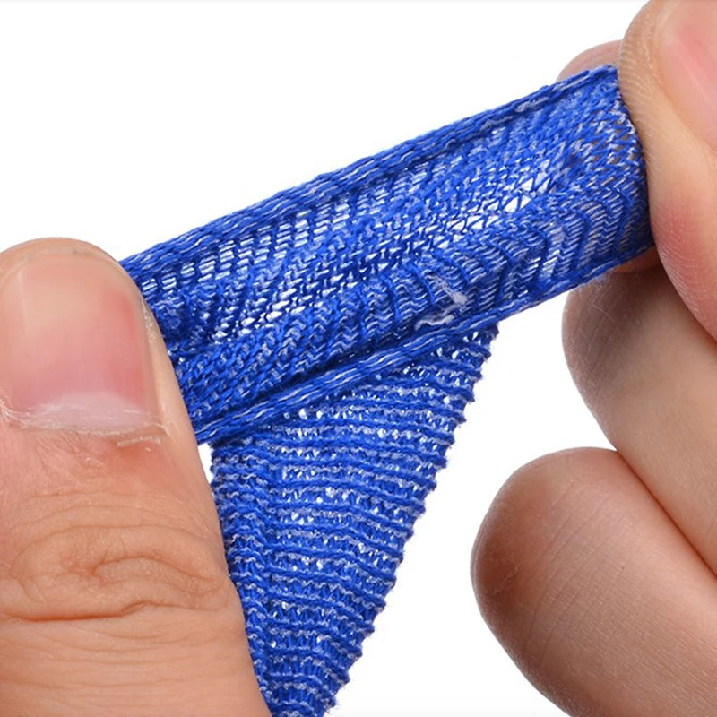 Bandage tubulaire doigt détail tissu