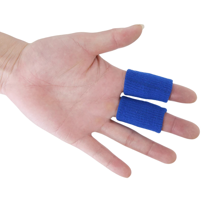 Strapping doigt handball bleu
