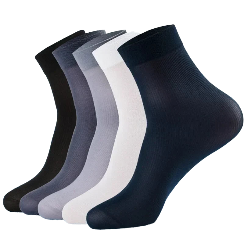 Chaussettes contention homme bambou